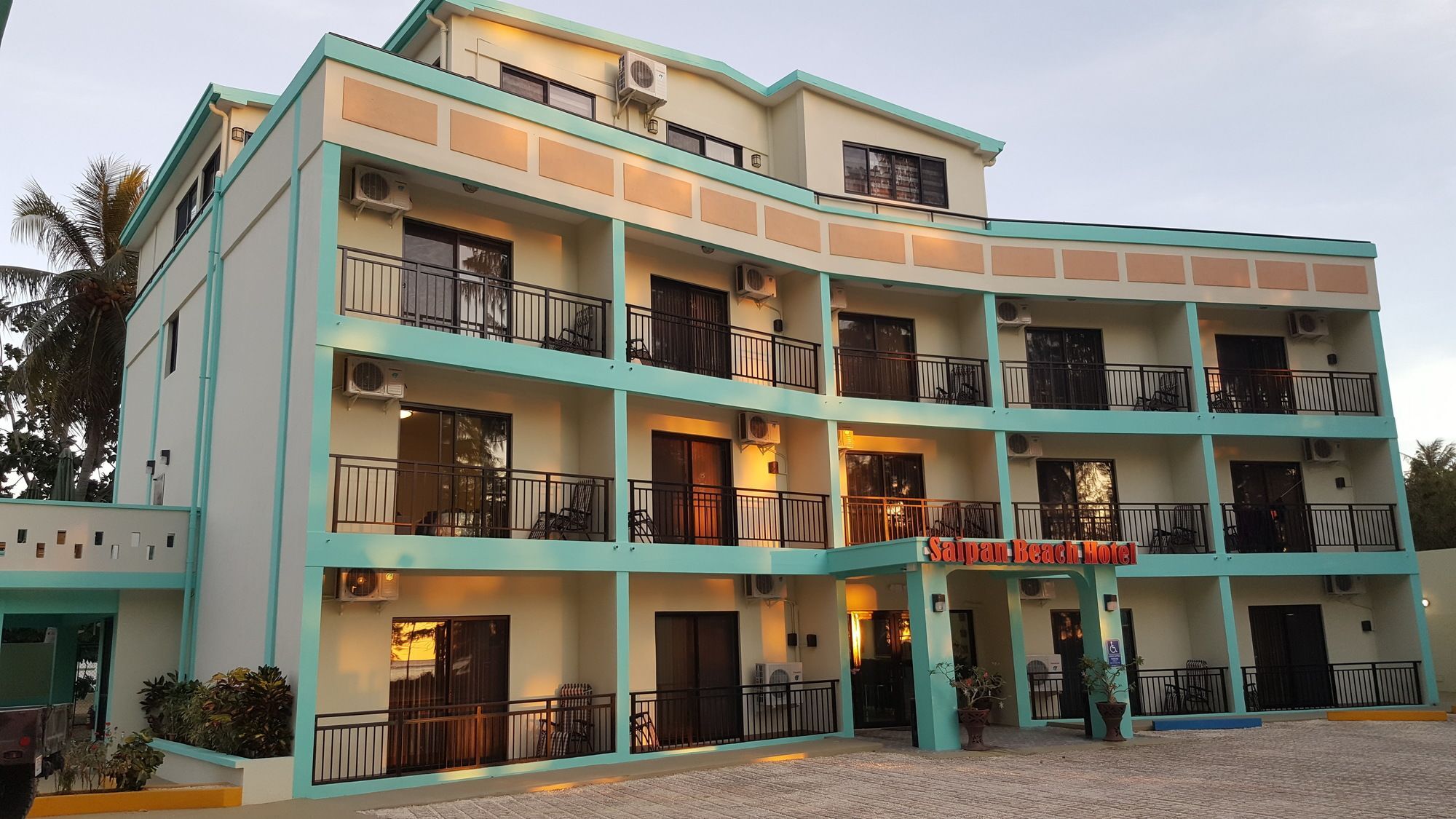 Saipan Beach Hotel מראה חיצוני תמונה